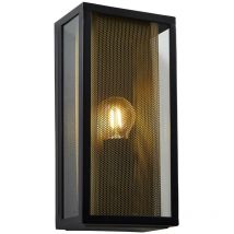 Forum Cuba Lanterna da Parete per Esterno Nera IP44