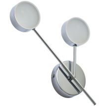 Forum Edessa Applique Salle de Bain LED 4000k 2 Bras Chrome IP44