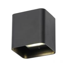 Forum Hana Lampada da parete da esterno Up Down a led 4000k Nera IP54