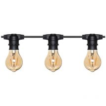 Forum Hardy 20 Light Pendant Ceiling Light Black IP44