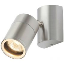 Forum Islay Faretto da esterno in acciaio satinato IP44