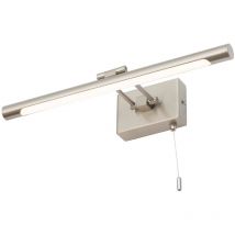 Forum - Spa Chai Satin Nickel 410mm Picture Light - SPA-30993-SNIC