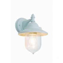 Forum Leek Lampada da parete per esterni a cupola Azzurro IP44