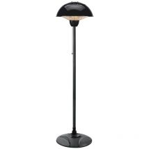 Forum Onyx Stufa da esterno da esterno da 2000 w Nero lucido IP34