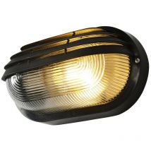 Forum Puck Lampada da parete per esterni a paratie Nera IP44