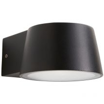 Forum Reims Lampada da parete per esterni a led 4000k nera IP54