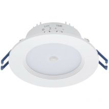 Forum Reno Downlight da incasso a led orientabile pir FireRated 3000k nero