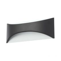 Forum Lighting - Forum Stroud Applique Murale Extérieure led 4000k Haut Bas Noir IP44