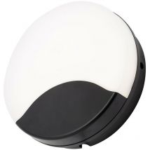 Forum Turus Lampada da esterno incasso a parete cct led Nera IP65