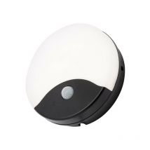 Forum Turus Lampada da esterno incasso a parete cct pir led Nera IP65