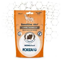 Cane Snack Training 80gr Adult Sensitive Agnello - Forza10