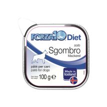 Solo Diet per Cane da 100 gr Sgombro - Forza10