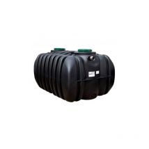 Rikutec - Fosa séptica estanca 5000 litros homologada - Negro