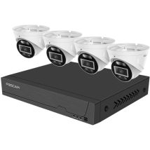 FNA108E-T4-2T FNA108E-T4-2T lan IP-Überwachungskamera-Set 8-Kanal mit 4 Kameras 3840 x 2160 p - Foscam