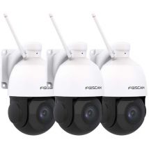 Lot 3 Caméras ip Wi-Fi dôme ptz 2MP - SD2X