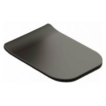 Fossil Natura - 01614 florencia Tapa wc Caída Amortiguada Color Negro Mate - ref: 01614