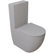 03891 gales Inodoro Completo Rimless Gris - ref: 03891 - Fossil Natura