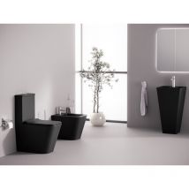 Fossil Natura - 1618 florencia Bidé a Suelo Negro Mate - ref: 1618