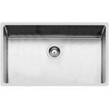 Foster 2157050 Ke Lavello Da Incasso Monovasca Filotop Acciaio Inox Aisi 304 1 Vasca 75x44 Cm Colore Acciaio Spazzolato
