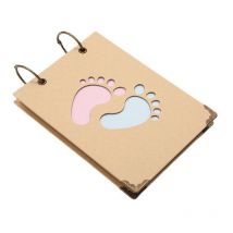 Kinsi - Fotoalbum 40 Seiten- 19X14 cm, Gästebuch Für Geburtstage Und Hochzeiten