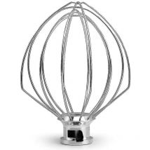 Fouet en acier inoxydable Crea 5k452ww pour machine de cuisine Kitchenaid