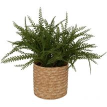 Künstlicher Farn im Topf Clemy grün H45cm Atmosphera créateur d'intérieur