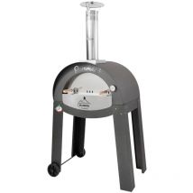 Four à bois Professionnel Cuisson 2 Pizzas inox 430 Haute qualité 130Kg 400°C Bellanapoli