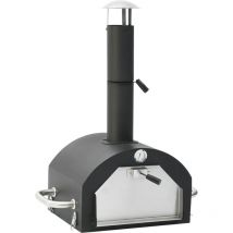 Four à pizza d'extérieur avec pierre à pizza