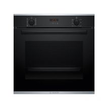 Bosch - HBA274BB3F – Four encastrable 71 l – 7 modes – Pyrolyse – AutoPilot – Hotair 3D – Boutons escamotables – Noir
