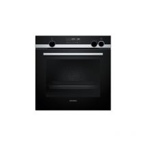 HR578GFS7F – Four intégrable – Pyrolyse – 71L – Ajout vapeur – Sonde de cuisson – 11 modes (3D air pulsé, pizza) – Home Connect – Rails télescopiques