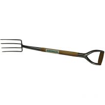 Jardinion - Fourche à bêcher Fourche à compost Fourche à fumier Longueur totale, fourche à fumier, fourche à foin - Longueur totale 98cm, Tête