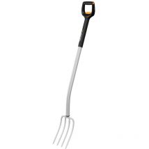 Fourche à bêcher télescopique Xact Manche en acier 110-130 cm