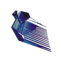 Kz Garden - Fourche à foin 43x34 cm Plastique 16 dents Ecurie Cheval