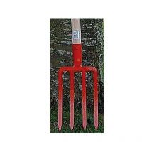 Fourche à bêcher 4 dents 25 cm manche pomme