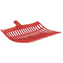 Vert citron - Fourche stable arrondie semi-courbée en plastique durable avec dents flexibles