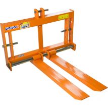 Dema - Fourches lève palettes pour tracteur - 3 points - 700 kg - Cat i + ii