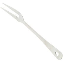 Fourchette à 2 dents en acier inoxydable, longueur 35 cm