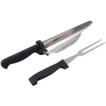 Sunnydays - Fourchette et couteau barbecue - Inox
