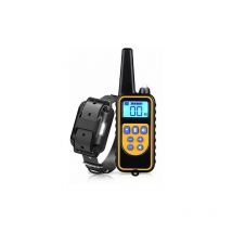 Keyouny - Fournitures de dressage de chiens, Laisse, collier et harnais d'éducation pour chien, Portée de 800 mètres de télécommande vibrations