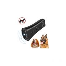 Fournitures pour animaux de compagnie, dispositif d'entraînement laser à double corne pour chiens, répulsif ultrasonique à double tête pour chiens