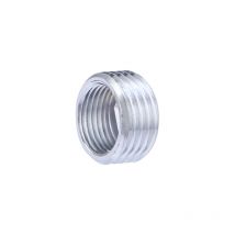 Noyon&thiebault - Fourrure avec butée 6 pans intérieure chromée laiton à visser Mâle 15x21 - Femelle 12x17