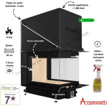 Foyer bois Crystal 3D 50x70 A.Caminetti