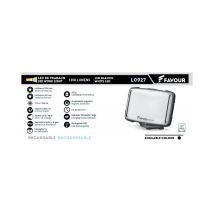 Favour – Foyer rechargéable LED 1350 Lumens – Lampe frontale – Flux lumineux, Alimentation électrique, Puissance de l'éclairage