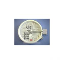 Foyer radiant 1200W (diam 145mm) (481231018887) Plaque de cuisson aeg, airlux, allia, alliance, arcelik, ariston hotpoint, arthur martin, arthur