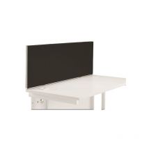First - Desk Mtd Screen 1200x400 Blk - KF74837