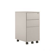 First - 3 Drw Under Desk Slver - KF98515