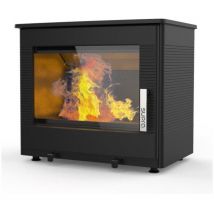 Supra - Estufa de leña negra resistente al agua de 7,3 kw - FR9016120B