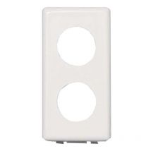 Adaptateur pour prise Fracarro tv 2 trous série Bticino Magic 280804