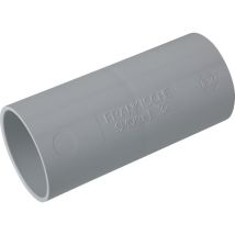 Fränkische Kunststoff-Steckmuffe SMSKu-E, Ø mm - Zoll 25 mm, grau