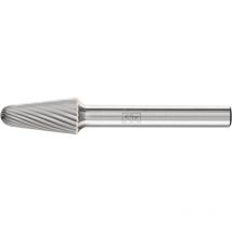 Pferd HM-Frässtift Rundkegelform Ø 10x20mm – Schaftdurchmesser 6mm – Verzahnung 3 – Hoher Materialabtrag – Gute Oberflächenqualität